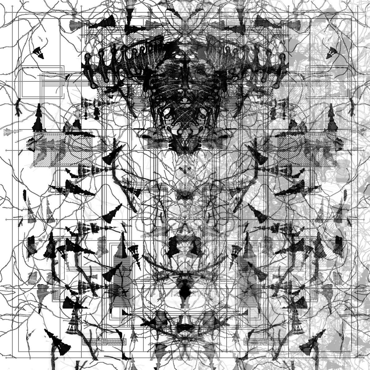 Map study with layered traces